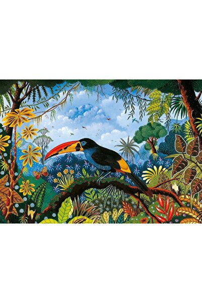 Pieces & Peace Puzzle 1000 pieces - Thomas Alain: Toucan Bleu (Pieces-and-Pea...
