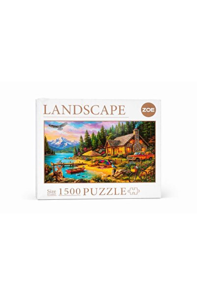 Zoe Landscape Collection – Tranquility by the Lake |   1500 Piece Puzzle
