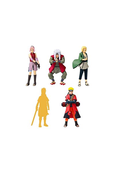 NECO TOYS Pmi/Nsh2040S Naruto 5-Piece Collection Figure Set Assortment
