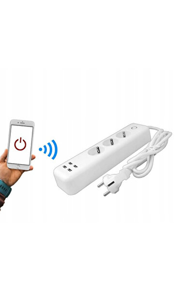 zola Smart WiFi extender, smart home, 4 USB ports, 3 sockets, cable length 1....