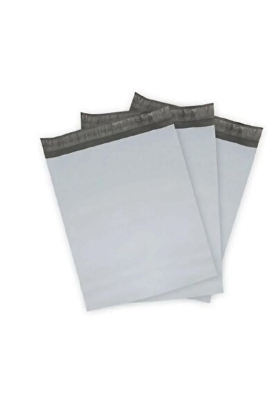 damlakidsmoda 17X25+5 CEPSİZ GRİ KARGO POŞETİ - 2000 ADET
