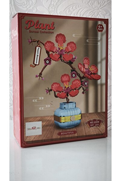 PLANT Bonsai Collection Beautiful Peach Blossom Building Set - Peach Blossom ...