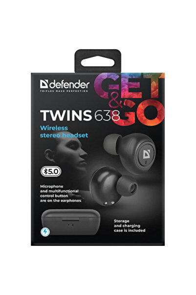Defender Twins 638, TWS Negru