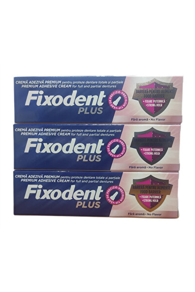 Fixodent PLUS GÜÇLÜ TUTUŞ + GIDA BARIYERİ DİŞ PROTEZ YAPIŞTIRICI KREM 40 GR (...