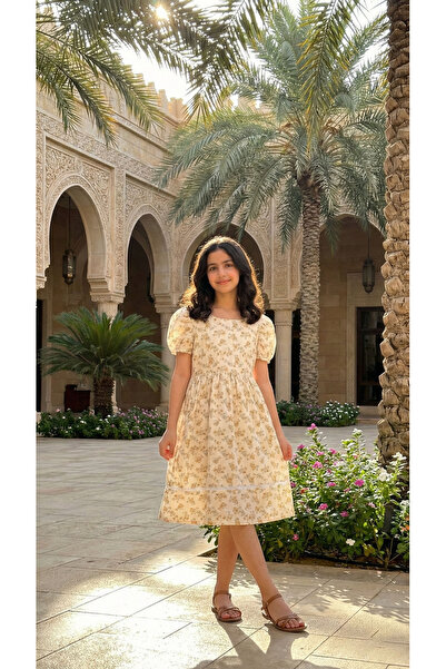 h.kids فستان "ياسمين" الريفي