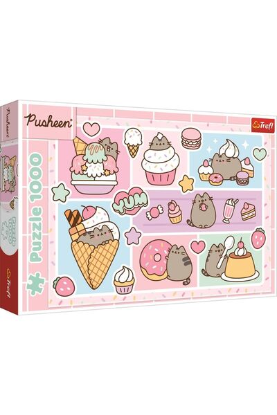 Trefl Puzzle 1000 piese - Sweet Pusheen (Trefl-10938)
