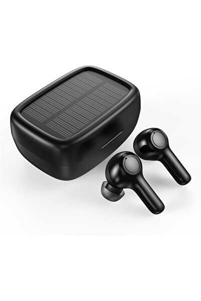 CHOETECH Căști TWS cu panou solar negru (BH-T09)