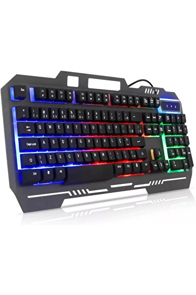 zola Gaming keyboard, rainbow lighting, LED, waterproof, mobile phone port, c...