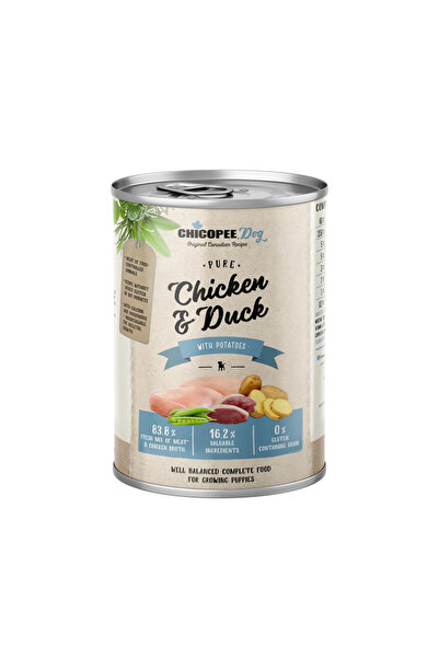 Chicopee HRANA UMEDA PENTRU CAINI SUPER PREMIUM JUNIOR PUI&RATA 400G