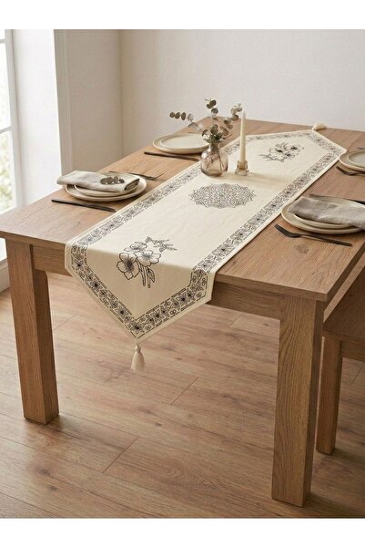 Komana Art بشرّابات طاولات مع خيارات من مفرش طاولة طويل ألوان، منقوش تصميمات ...