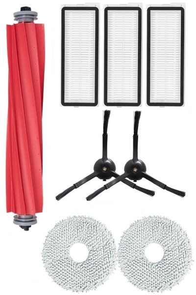 Rovexa Roborock Q Revo Plus Συμβατό κιτ 3 μηνών διάρκειας ζωής με μαύρη πλαϊν...