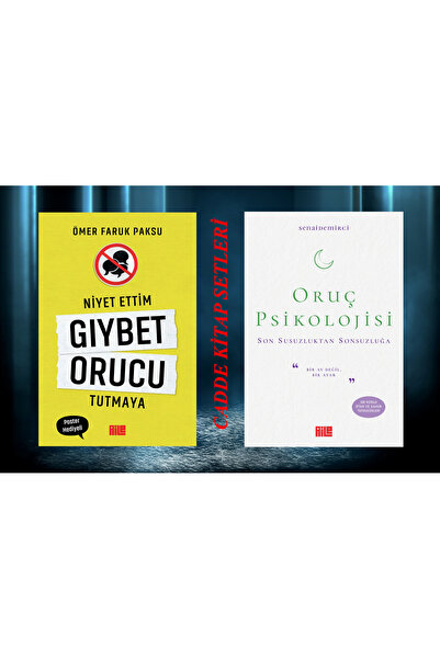Aile Yayınları Oruç Psikolojisi/Niyet Ettim Gıybet Orucu Tutmaya