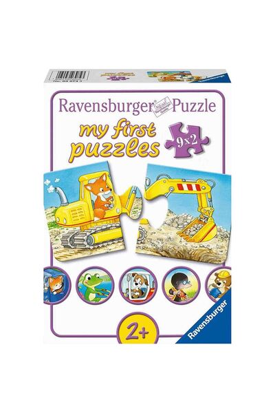 RAVENSBURGER Puzzle 9x2 Pieces - Working Animals (Ravensburger-03074)