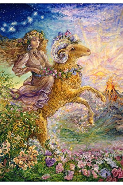Grafika Puzzle 1000 pieces - Josephine Wall: Zodiac - Aries (Grafika-F-32352)