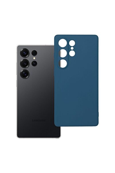 OEM Husa pentru Samsung Galaxy S25 Ultra, Soft, Bleumarin