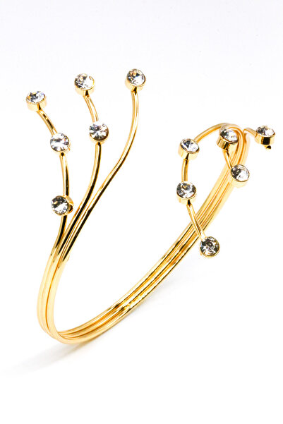 Nearsis سوار بازو هيلين، موديل زيركون مرصّع بالأحجار إيفرينايت