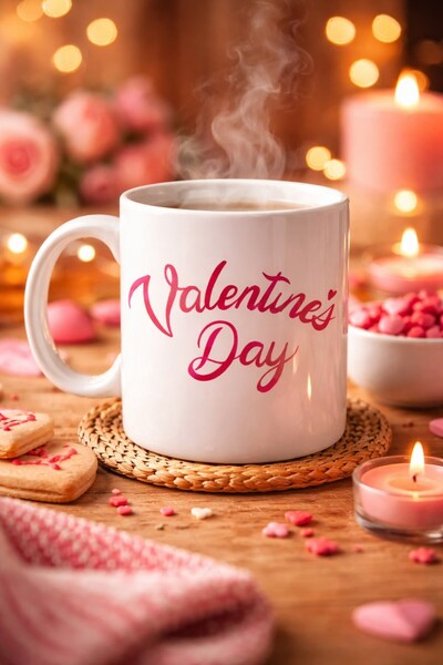 sylar Valentine’S Day Porcelain Mug Model 3 – Love-Themed Special Design Coff...