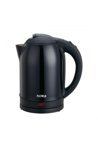 Floria Electric kettle ZLN2752 - 2L, 1500W, black stainless steel - overheati...
