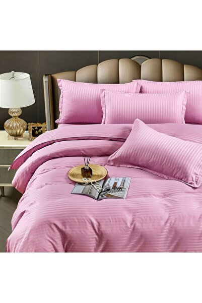 CumparaMisim HoReCa Linen, Double Bed, Damask Finetat Deluxe with Stretchy, 6...