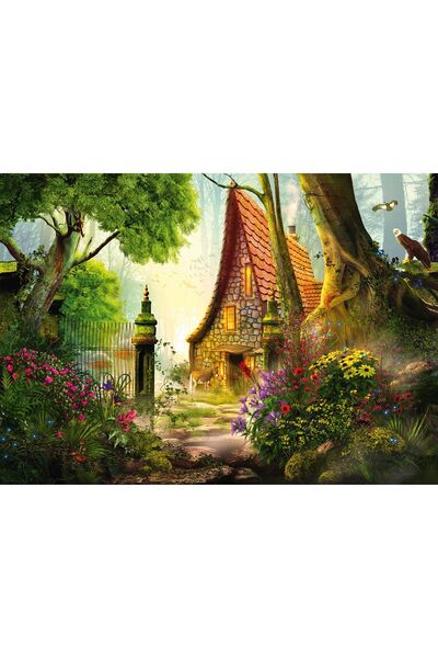 Schmidt Puzzle 1000 pieces - Georgina Fellenberg: House In The Glade (Schmidt...