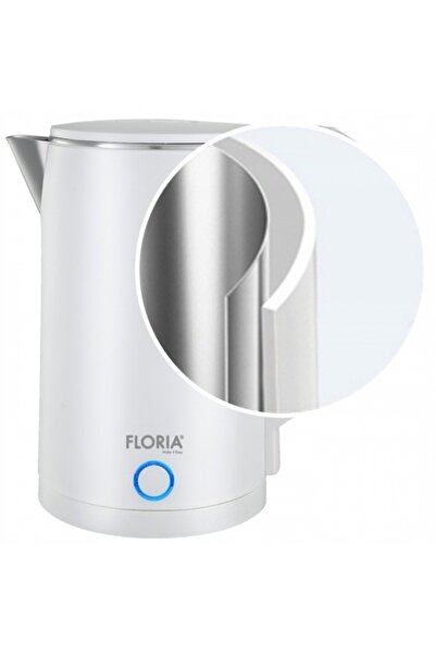 Floria Electric kettle ZLN4920, 2L, 1500W, overheating protection, double wall