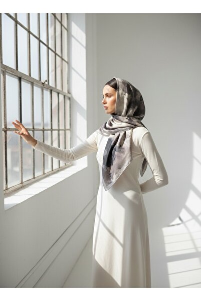 Onur Shawl - New Viscose Fabric Soft Shawl Cloud Pattern Transitional Most Tr...