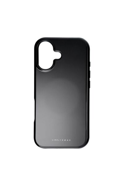 roar Case for Apple iPhone 17, MagSafe, Rainbow Bumper, Black