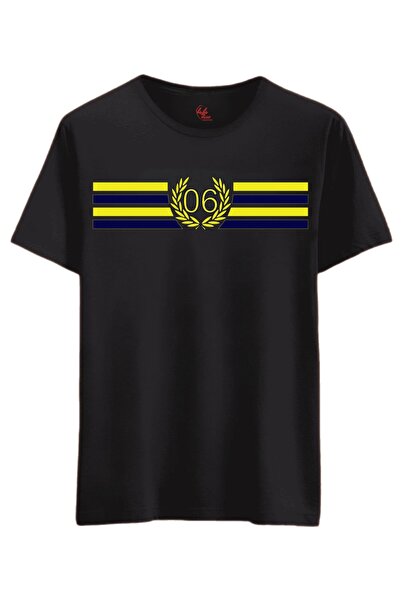 Rabona Fashion Ankaragücü 06 Şehir Serisi Bisiklet Yaka T-Shirt / Sıfır Kol A...