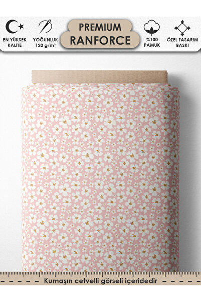 FabricsTown 100% pamuk Ranforce tkanina 100x240 cm 120 g/m² Digitalna štampa ...