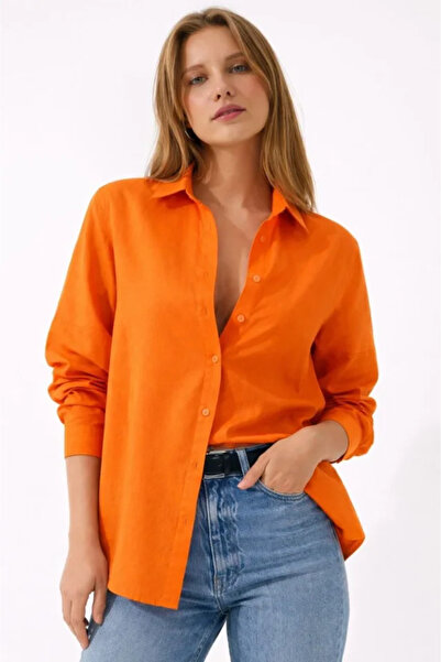 DRESSIFY WOMEN’S FASHION Μακρυμάνικο πουκάμισο με κουμπιά και κλασικό γιακά, ...