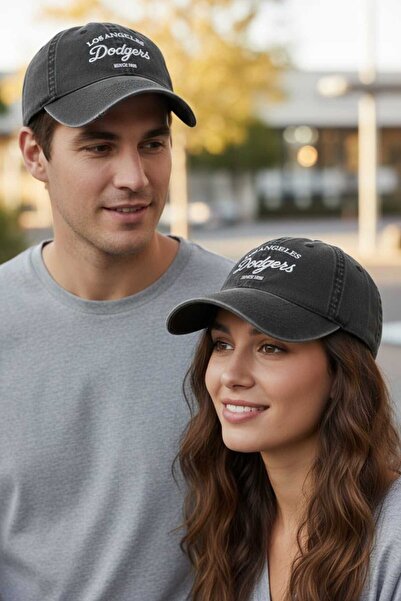 Aware Time Unisex Özle Washed Denim Cap Hat