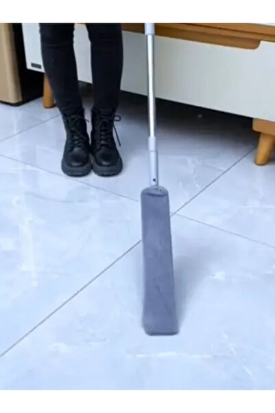 Perağ Dip Köşe Bucak Esnek Temizleme Mopu (1 Adet Yedek Bez Hediyeli)