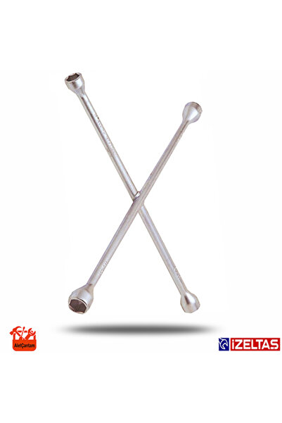 İzeltaş Wheel Wrench Istavroz Type 4-Piece (17mm 19mm 21mm 22mm)