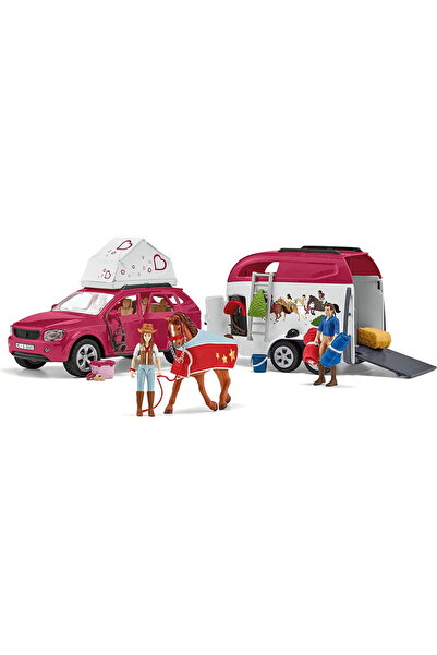 SCHLEICH Horse Club 42535 Horse Adventure w. Car & Trailer