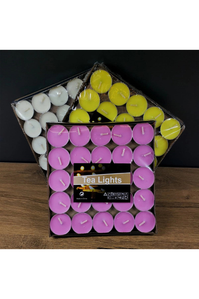 Epilons 50-piece tealight candle set