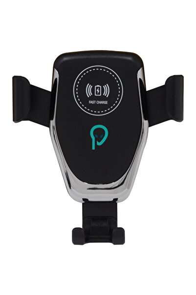 Spacer SUPORT auto si incarcator wireless pt. SmartPhone 2 in 1, fixare in gr...