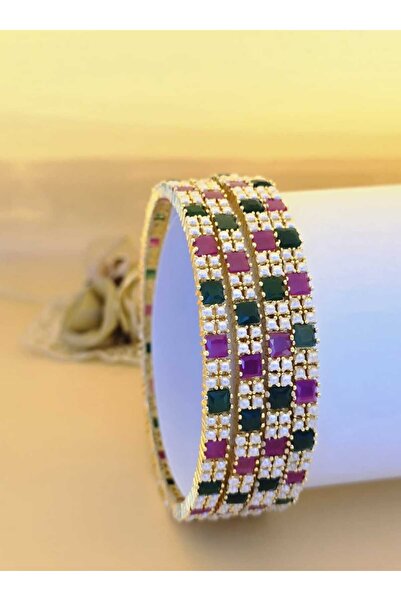 Arjwan Accessories Stunning plated bracelets with a captivating sparkle and d...