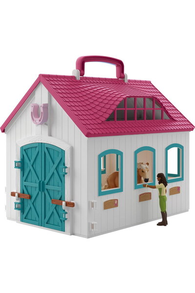 SCHLEICH Horse Club Open Stable "Small Horseshoe"