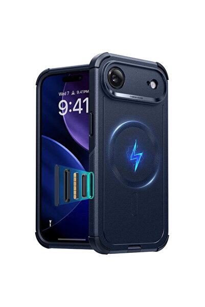 ESR Husa pentru iPhone 17 Air - Cyber Halolock - Blue
