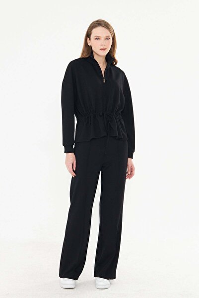 Espina Premium Women's Double Face Interlock Relax Fit Hoodie & Jogger Pants Set