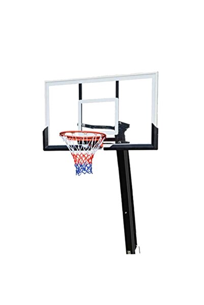 ACTION ONE Mobile MVP basketball backboard, with rebound system, height 245-3...