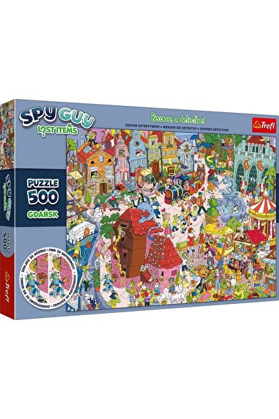 Trefl Puzzle 500 pieces - Spy Guy- Gdansk (Trefl-37479)