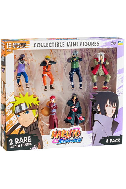 PMI Kids World FIGURINE NARUTO SHIPPUDEN - PACHET 8 EDIȚIE DELUXE VER. A