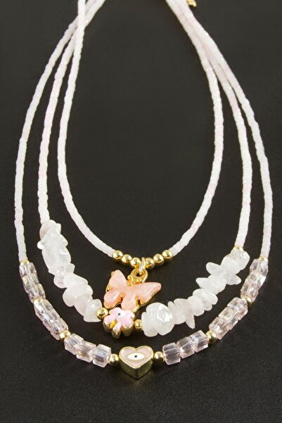 ZERO LAND Nrzsnt Miyoki Bead Cube Crystal Pendant 1 Piece (175920) - Pink