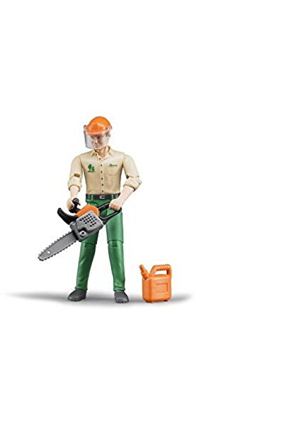 Bruder Lucrător forestier bworld cu accesorii (60030)
