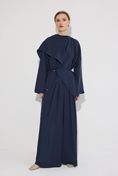 Touché Privé Shawl Collar Li Tunic Pants 2-Piece Set