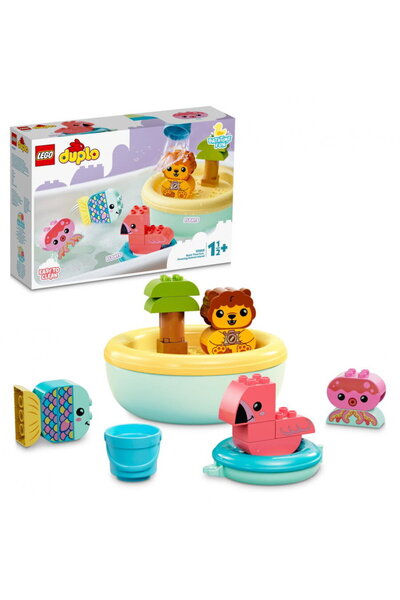 LEGO DUPLO Prima mea la baie: Insula animalelor plutitoare, 20 piese