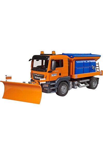 Bruder MAN TGS winter service with clearing blade, model vehicle