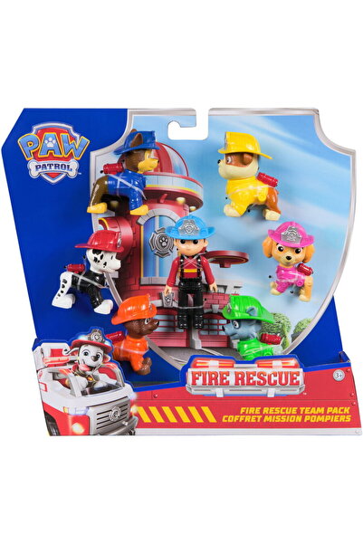 Spinmaster Spin Master Paw Patrol Fire Rescue - Figure Gift Set, Toy Figure