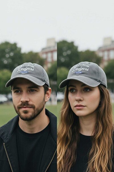 Aware Time Unisex Özle Washed Denim Cap Hat